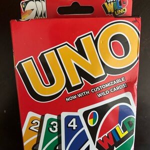 Mattel UNO Card Game - Red, Yellow, Blue, Green